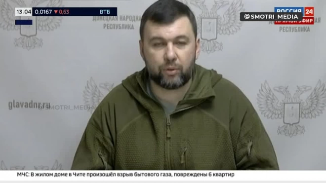 Пушилин сообщил, что ВСУ пытались контратаковать на одном из участков в Артемовске