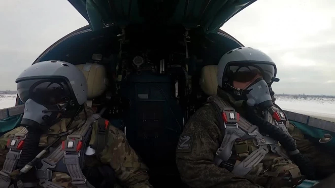 МО России сообщило об уничтожении Су-34 укрепленных позиций ВСУ на купянском направлении