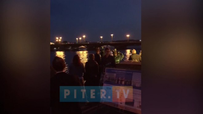 Появилось видео обновленной подсветки на Благовещенском мосту
