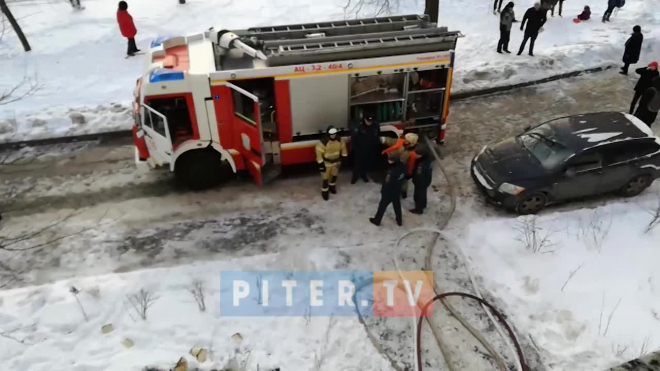 Появилось видео из квартиры на Луначарского, где погиб человек в результате пожара