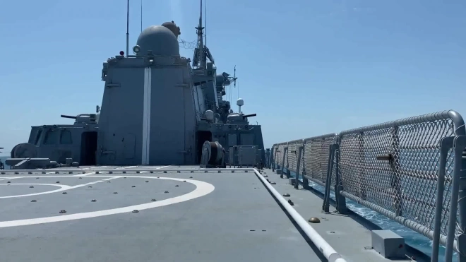 Фрегат Черноморского флота нанес удар "Калибрами" по объектам ВСУ