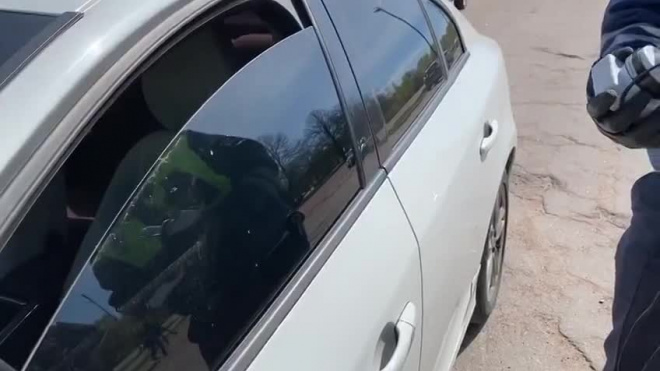 Полиция Выборгского района проверила выполнение правил тонировки водителями