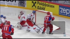 Сборная России одолела чехов со счетом 2:0 на ЧМ по хоккею 2012