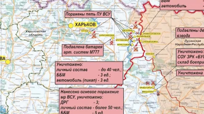 ВС России сорвали атаку ВСУ на Краснолиманском направлении