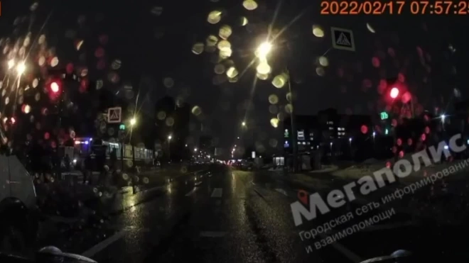 Появилось видео гибели женщины на пешеходе на Луначарского