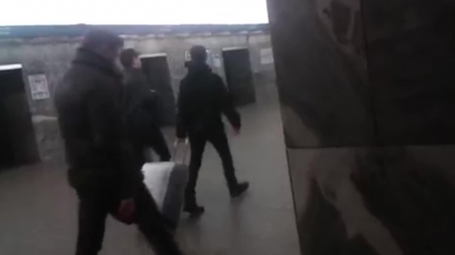Подземный переход у станции "Московская" закрыт из-за подозрительного предмета