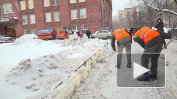 Смольный: Петербург побеждает в битве против снегопада