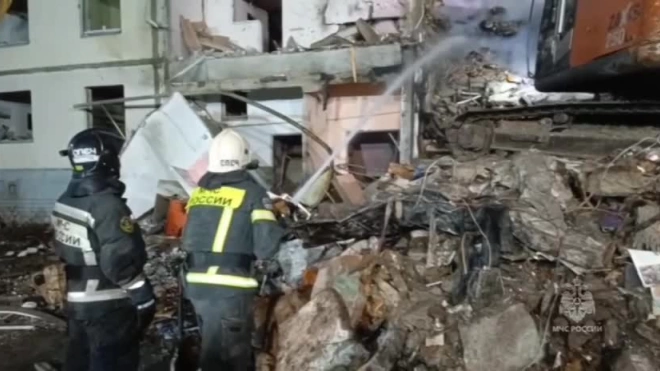 В Белгороде завершили спасательные работы на месте обрушения части дома
