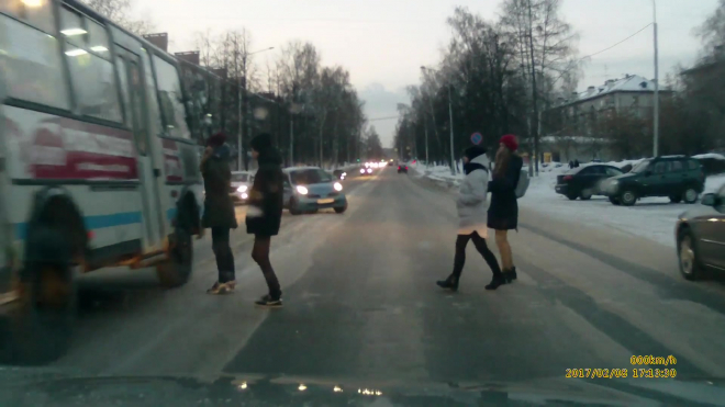 Беспредел по - Северски: Поведение наглого водителя маршрутки попало на видео