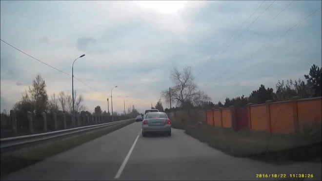 Сделал ДТП.