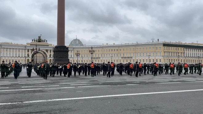 Парад Победы на Дворцовой площади пройдёт без авиации