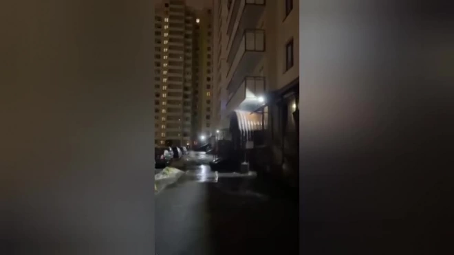 Парадную дома на Ленинском проспекте залило кипятком из-за прорыва трубы
