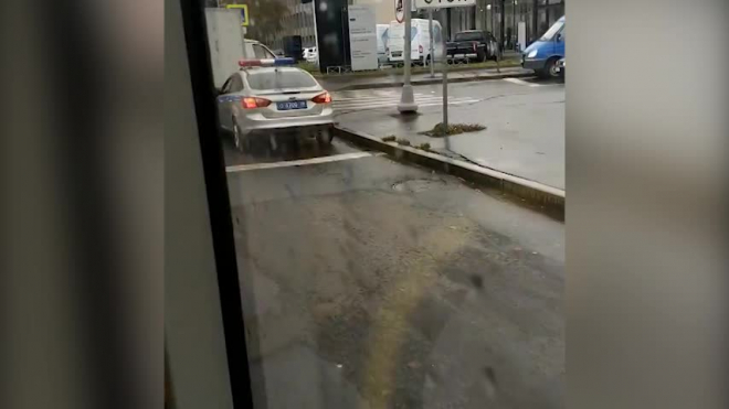 На Светлановском в аварии с маршруткой пострадали четыре человека