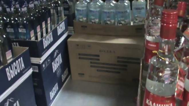 Полиция нашла в "Народном" контрафактный алкоголь