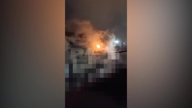 В Липецкой области произошло возгорание в одном из цехов НЛМК