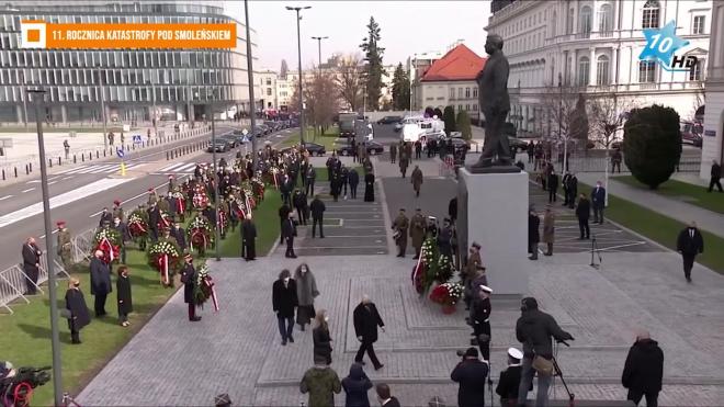 В Польше проходят памятные мероприятия по случаю 11-й годовщины катастрофы под Смоленском