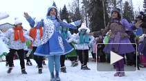 Российский Дед Мороз посетил Выборг