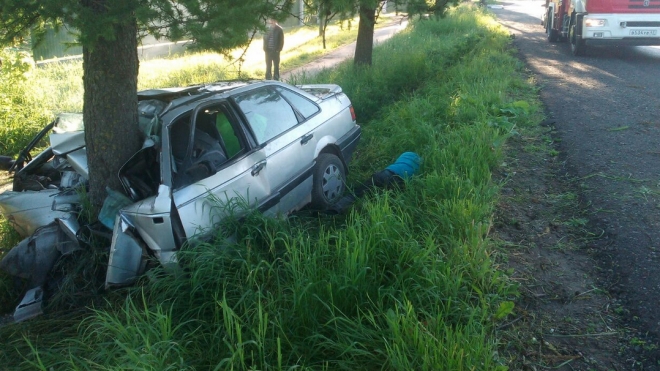 В Волосовском районе несовершеннолетний водитель устроил смертельное ДТП