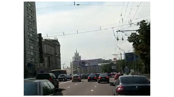 В Москве горит здание "Интерфакса"