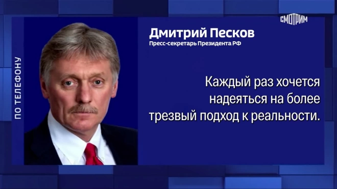 Кремль по итогам выборов в ФРГ надеется на "более трезвый подход" Берлина