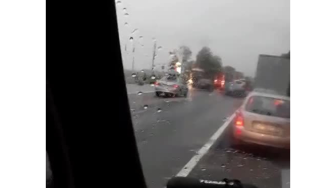 Появилось видео с места жуткого ДТП на Московском шоссе