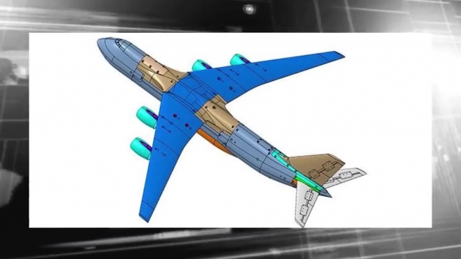 Модель самолета "Слон" прошла продувочные тесты