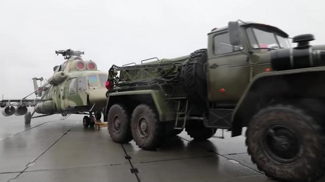 Российские вертолеты задействуют в операции в Нагорном Карабахе