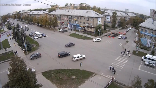 Небольшое ДТП в Копейске.