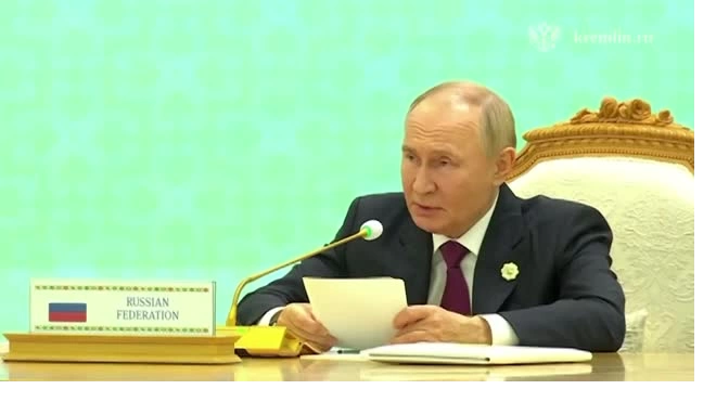 Путин заявил о необратимом характере формирования нового миропорядка