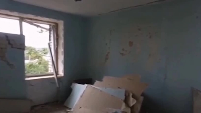 В запорожской Васильевке начали восстанавливать больницу после обстрелов