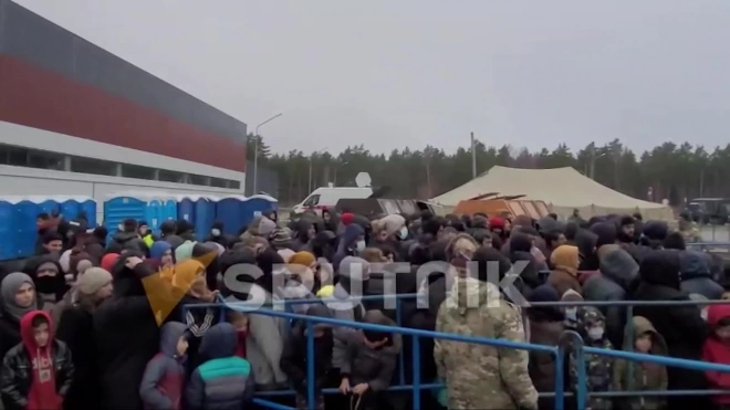 МВД Литвы заявило о двух тысячах мигрантах на границе с Белоруссией