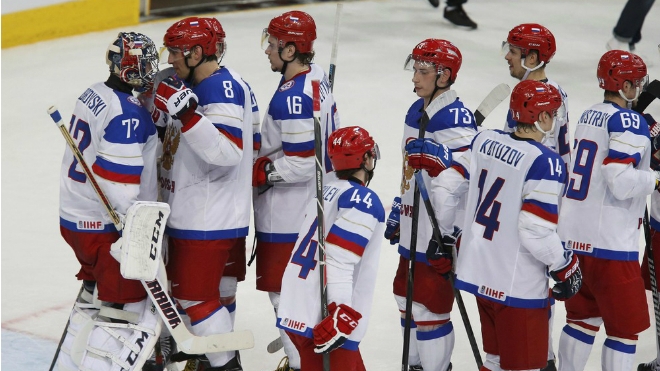 Чемпионат мира по хоккею 2015: Россия играет с Данией 6 мая