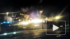 В Петербурге гипермаркет "К-Раута" выгорел полностью за час