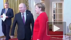 Путин и Меркель договорились о дальнейших контактах