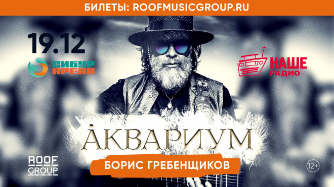 Концерт Бориса Гребенщикова и группы "Аквариум"