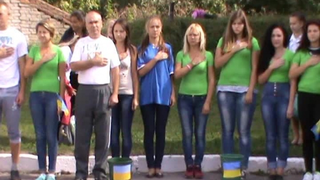 Відеоролик акції ice bucket challenge  у Калинівському технологічному технікумі