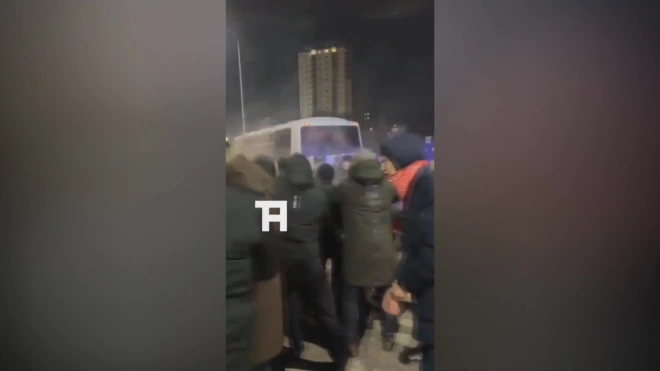 МВД Казахстана: задержаны участники незаконной акции, собравшей около 300 человек