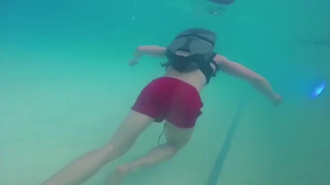Студент из Великобритании изобрел подводный 3 D реактивный ранец