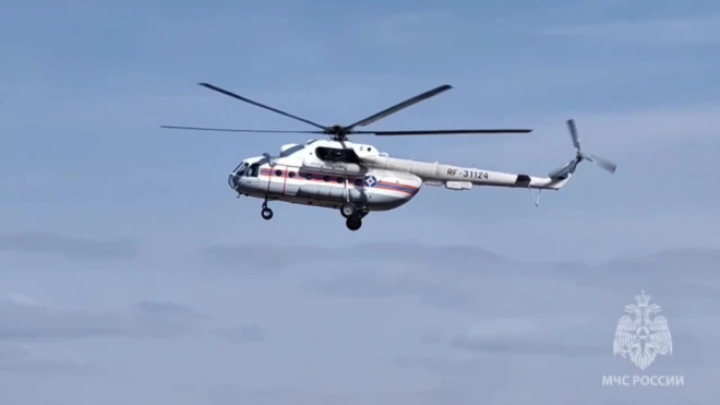 Вертолет Ми-8 заступил на дежурство в Забайкалье