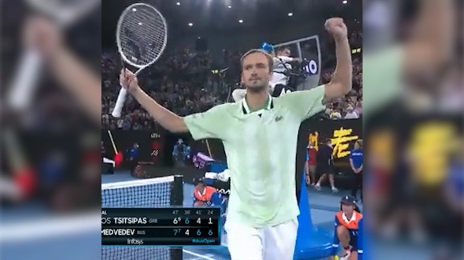 Даниил Медведев вышел в финал Australian Open