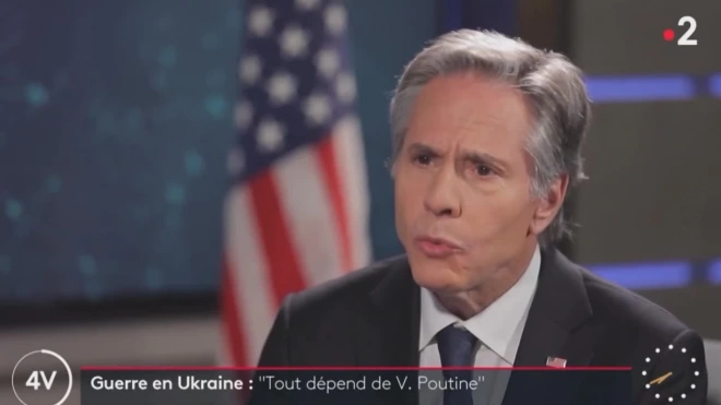 Блинкен: диалог между РФ и Украиной возможен, если российская сторона "настроена серьезно"