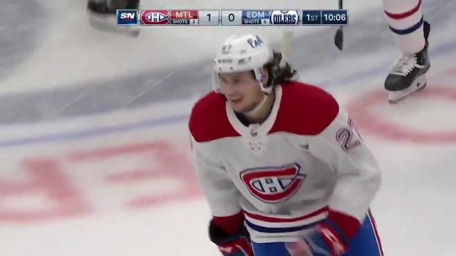 Дебютный гол Романова в НХЛ помог "Монреалю" обыграть "Эдмонтон"