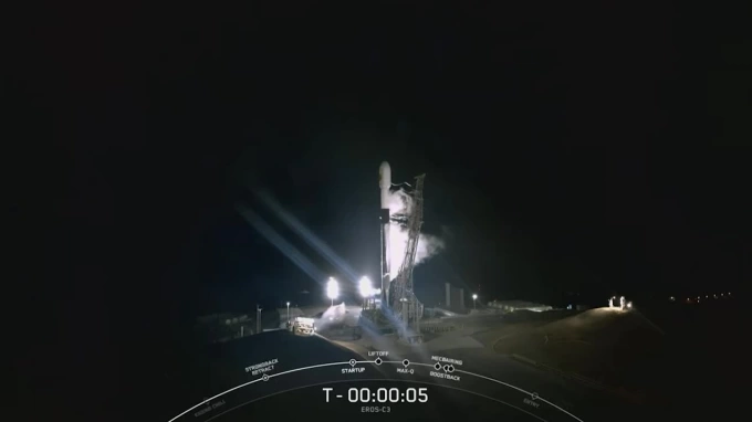 SpaceX запустила ракету с израильским спутником дистанционного зондирования Земли