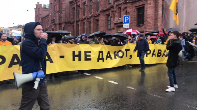 Свободному городу свободный интернет: В Санкт-Петербурге проходит акция в поддержку Telegram