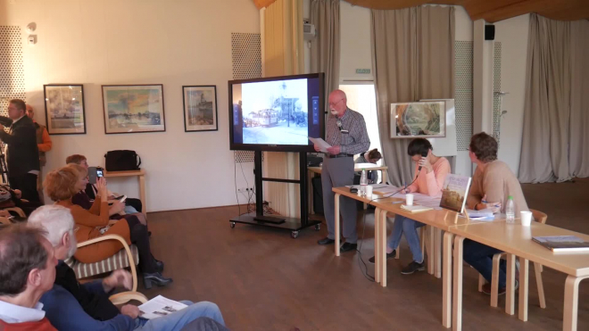 Видео: лекция Пера Рикхедена по истории трамвайного движения в Выборге