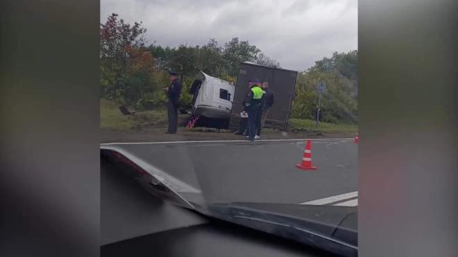 Полицейский погиб в ДТП в Гатчинском районе