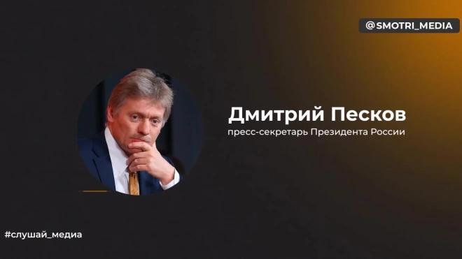 Песков: предпосылок для мирных переговоров по Украине в настоящий момент нет