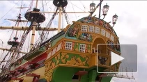 Легендарный корабль "Полтава" можно будет увидеть в акватории Невы на фестивале "Окно в Европу" 