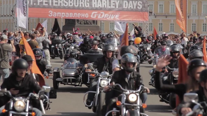 В Петербурге прошел Harley Days 2015