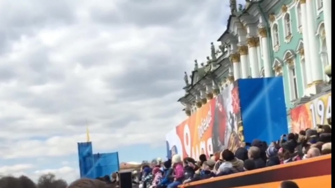Видео: как прошел Парад победы 9 мая в Петербурге